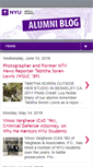 Mobile Screenshot of nyualumniblog.com